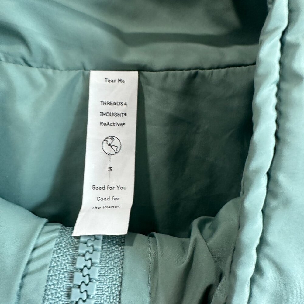 Threads 4 Thought Green Athene Packable Puffer Jacket Coat - Picture 4 of 6